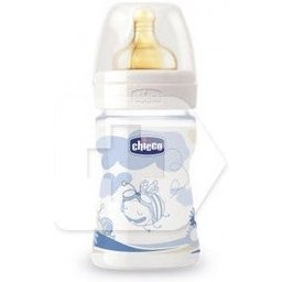 Biberon débit normal 150Cc bleu 1u