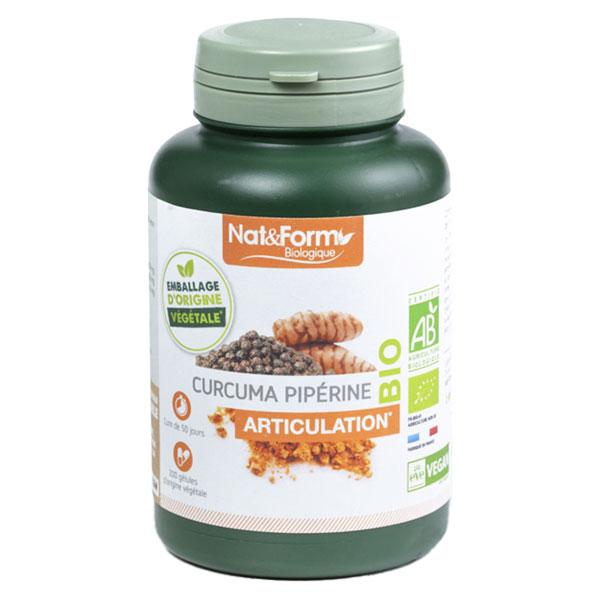 Bio Curcuma Pipérine 200 gélules végétales