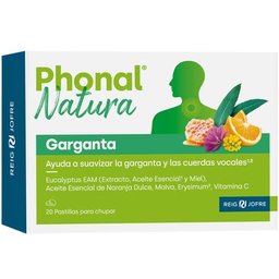 Phonal Natura Garganta 20 Tabletas