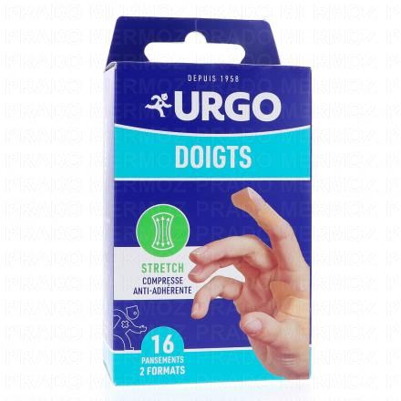 Spécial doigts résiste à l'eau 16 pansements 2 formats