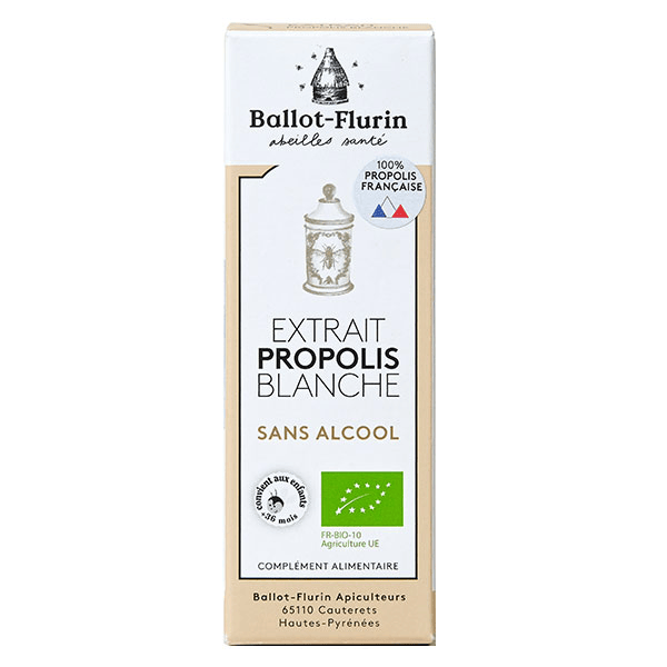 Propolis Blanche Extrait Bio 15ml