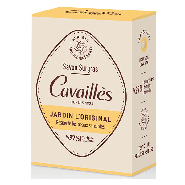Cavailles Savon surgras Jardin l'original 100gr
