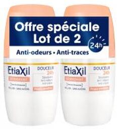 Déodorant Douceur 24H Roll-On Lot de 2 x 50 ml - Lot 2 x 50 ml