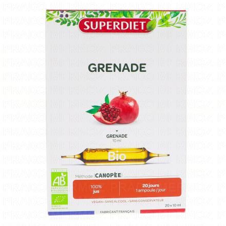 Grenade bio 20 ampoules de 10ml