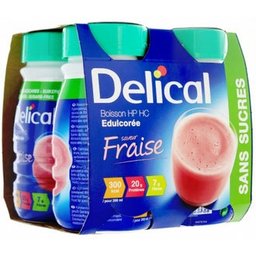 Boisson Hp Hc Sans Sucre Fraise 4x200ml
