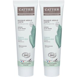 Cattier Masque à l'argile verte