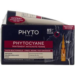 Phytocyane Pack Femme Traitement Antichute Réactionnelle