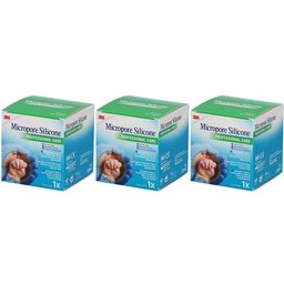 3M™ Micropore™ Silicone Sparadrap 5 cm x 5 m
