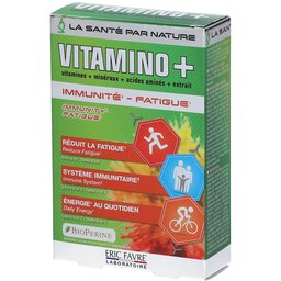 Vitamino+ Immunité, fatigue, Multivitamines et minéraux