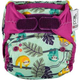 Pop-in Bambou Sloth Velcro Couche Réutilisable 1ut