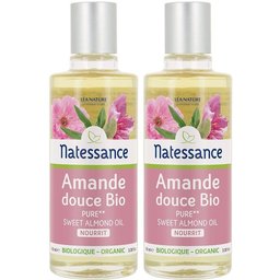 Natessance Huile d’Amande Douce Bio Peaux Sensibles Visage et Corps