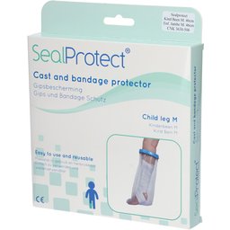 Protecteur pour plâtre et bandage Jambe Enfant M