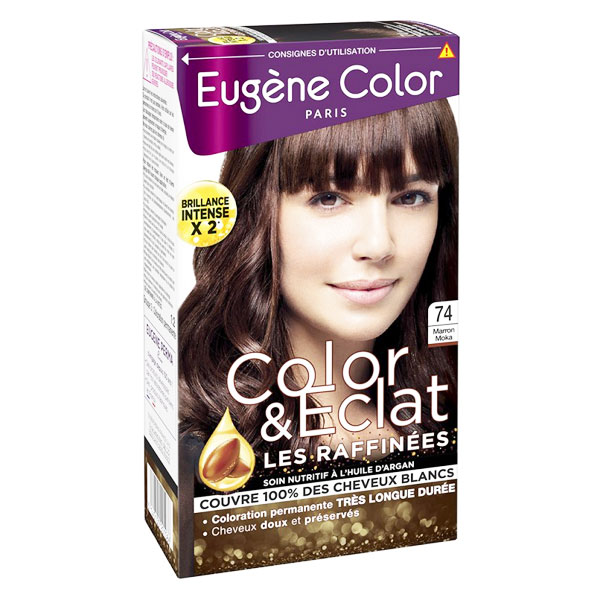 Les Raffinées Crème Colorante Permanente n°74 Marron Moka
