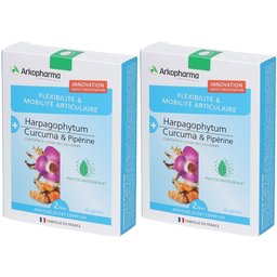 Flexibilité et mobilité articulaire bio Harpagophytum, Curcuma & Pipérine