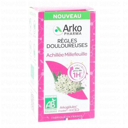Arkogélules - Règles douloureuses Achillée Millefeuille bio x30 gélules