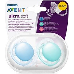 Sucette 0-6M Neutre 2uts