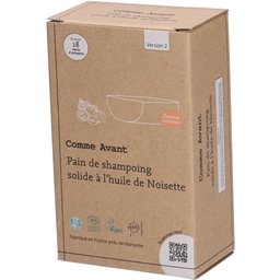 Pain de shampoing solide à l’huile de noisette