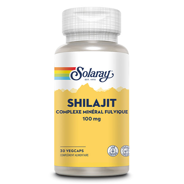 Shilajit Minéraux Fulviques - 100 mg - 30 comprimés végétales