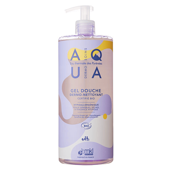- Aqua : Gel Douche Dermo-Nettoyant BIO** 1L