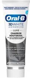 3D White Advanced Luxe Charbon Dentifrice Blancheur Avancée 75 ml - Tube 75 ml