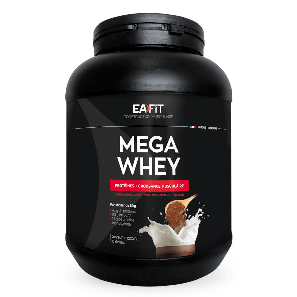 Mega Whey Goût Chocolat 750g