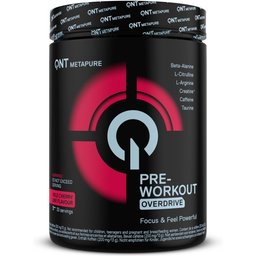 QNT Metapure Preworkout Overdrive Wild Cherry Lime