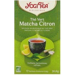 Thé Vert Matcha Citron 17 Sachets