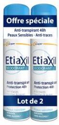 Déodorant Anti-Transpirant 48H Aérosol Lot de 2 x 150 ml - Lot 2 x 150 ml