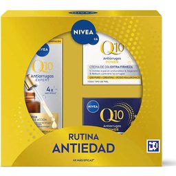 Routine Anti-âge Q10 Pack Sérum + Crème Jour + Crème Nuit