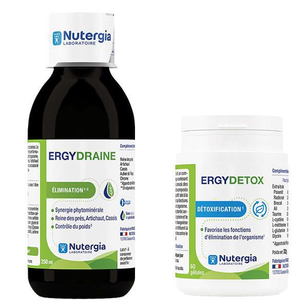 Cure Détox - Ergydétox + Ergydraine