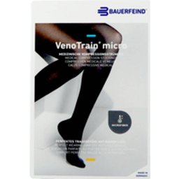 Bauerfeind® VenoTrain® Micro Ag C2 Normal Court Bout du Pied Fermé Caramel Large