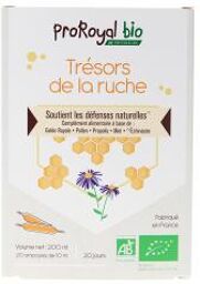 ProRoyal Trésors de la Ruche Bio 20 Ampoules - Boîte 20 ampoules de 10 ml