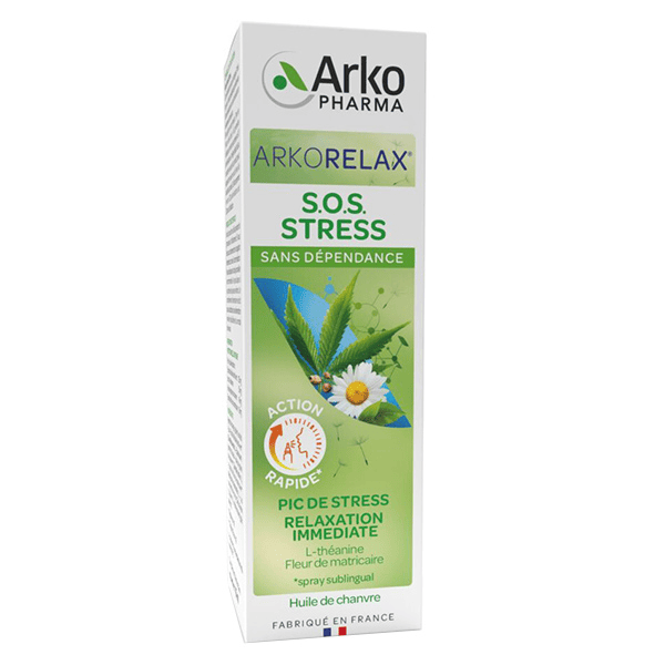 Arkorelax SOS Stress Spray Flacon de 20 ml