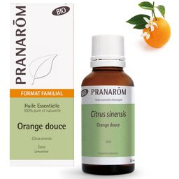 Pranarôm Huile Essentielle Zeste Orange Douce Bio