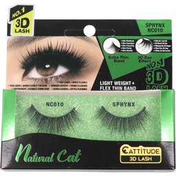 Natural Cat Cattitude 3D Lash Sphynx 1 Paire
