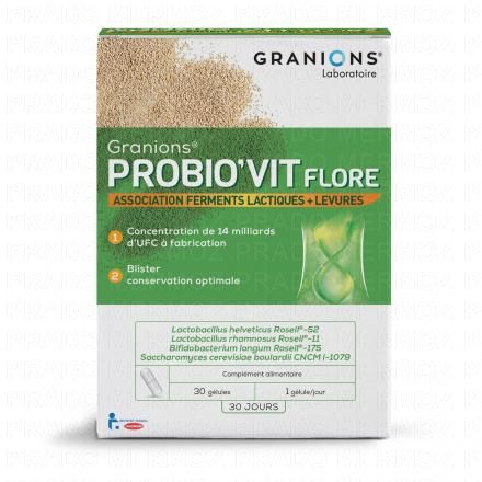Probio'vit flore boite de 30 gélules