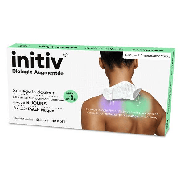 Patch nuque - Soulage la douleur jusqu’à 5 jours – Boite de 3 patchs
