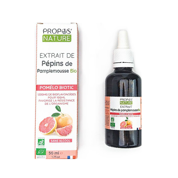 - Pomelo Biotic Bio - Extrait Pépins pamplemousse - EPP - 50ml