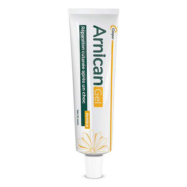 Gel à base d'arnica Réparation cutanée Fabriqué en France Tube de 100g