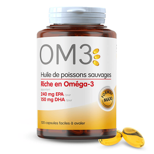 Huile de poisson 120 capsules