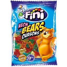 Golosinas sin Gluten Osos Neon 100g