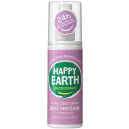 Happy Earth Spray déodorant 100% naturel Lavande & Ylang