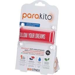 Bracelet Anti-Muggen Volwassenen Follow your Dreams Fuchsia