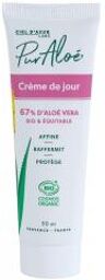 Ciel d'Azur Labs Pur'Aloé Vera - Crème de Jour 67% - 50 ml Bio et Commerce Équitable - Tube 50 ml