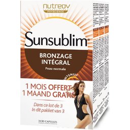 Nutreov Sunsublim Solaire Bronzage Intégral Trio
