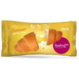 Croissant Protéine Rempli Crème Pâtissière 65g