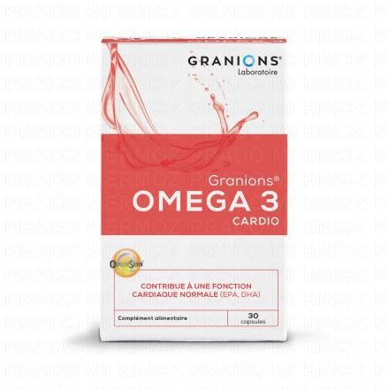 Les essentiels - Oméga 3 cardio boîte de 30 capsules