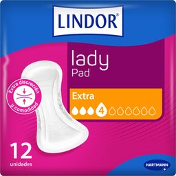 Lady Pad Extra Pads 12 unités
