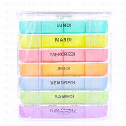 Mémodose pilulier semainier