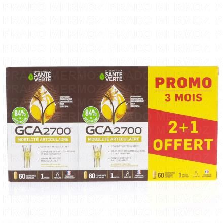 SANTÉ VERTE GCA 2700 lot de 180 comprimés